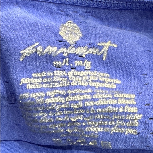 FREE PEOPLE | ✨NWOT✨ Good Karma High Neck Runsie in Blue * - Picture 3 of 3